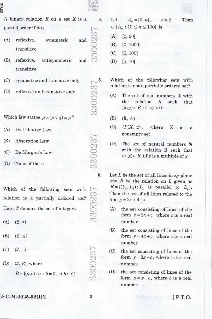 BPSC System Analyst Paper II question paper page 1 instructions scan PDF download for Bihar State Pollution Control Board exam