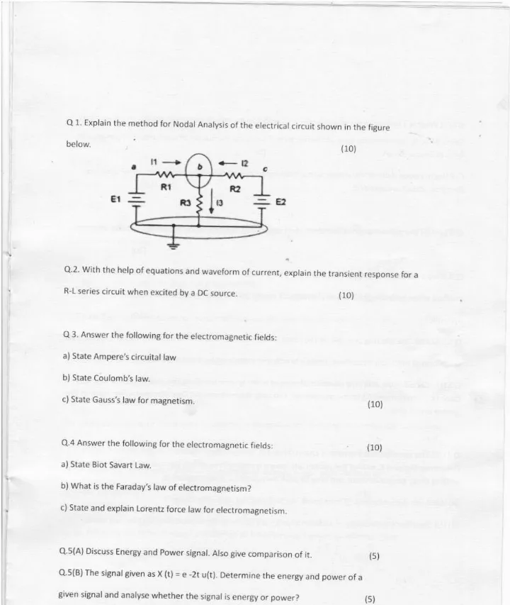Haryana Engineer Electrical 2024 Question Paper — page 1 instructions scan PDF download