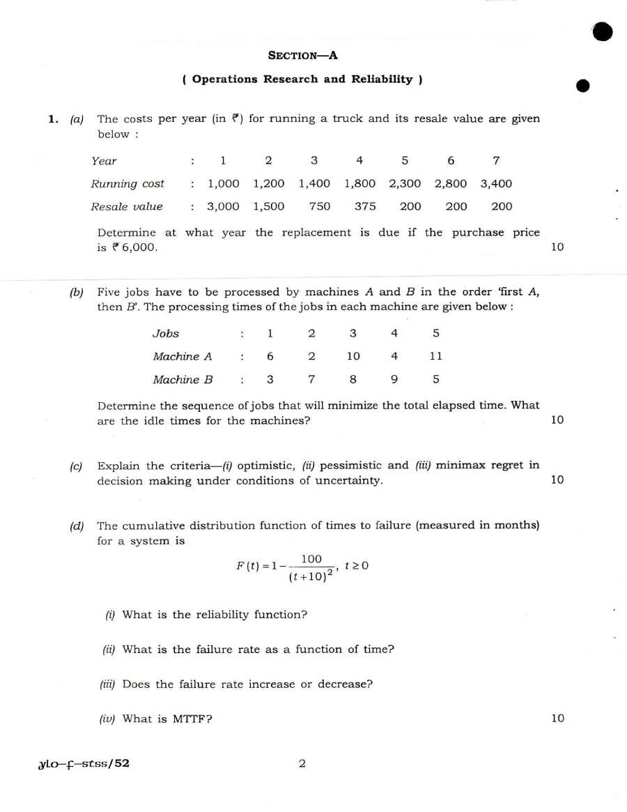 IES ISS 2018 Statistics Paper IV question paper page 1 instructions and exam header scan PDF download. UPSC Indian Economic Service Indian Statistical Service 2018 exam paper.