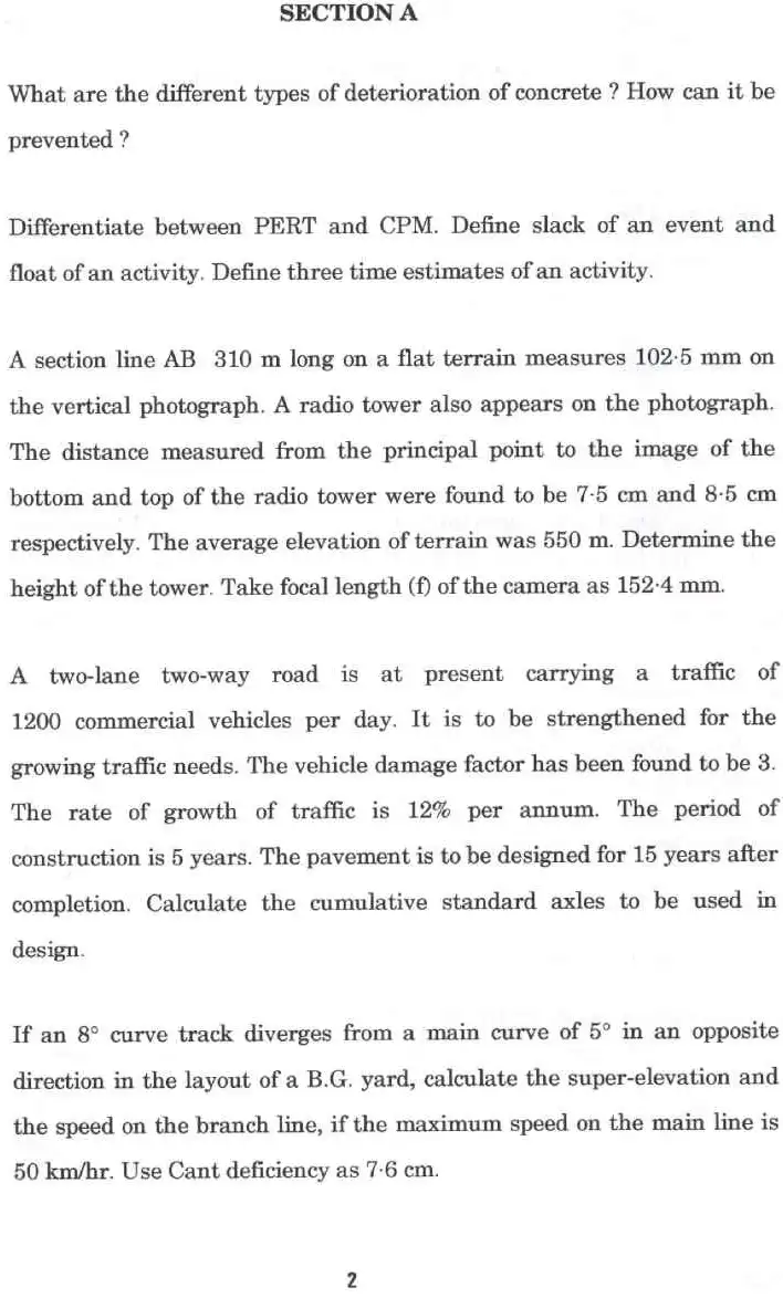 IFS Civil Engineering Paper II 2022 (Main) – MCQ Preview — page 1 instructions scan PDF download
