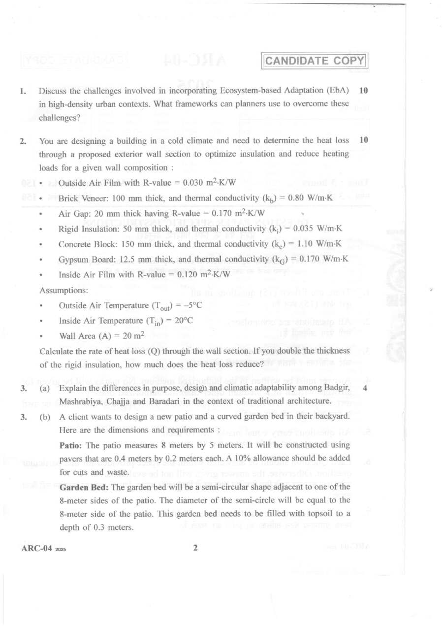 Lecturer in Architecture ARC-04 2025 — page 1 instructions scan PDF download