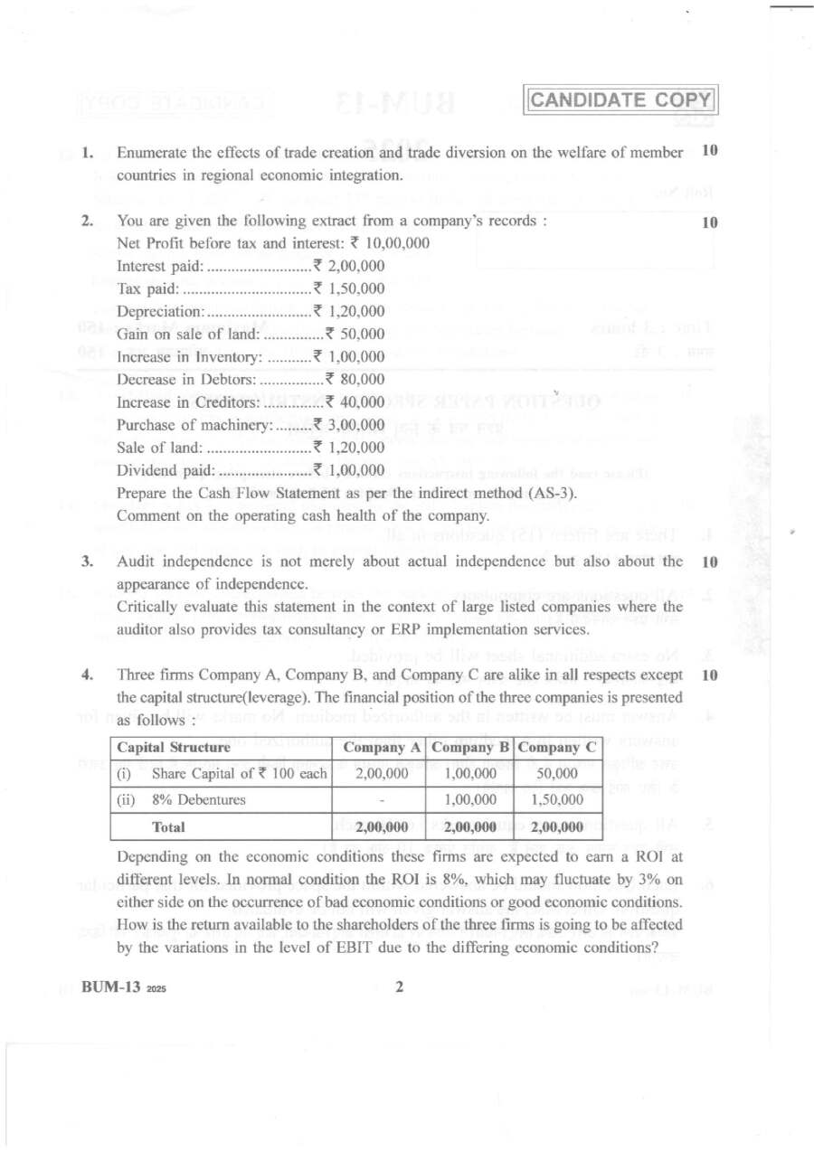 Lecturer in Business Management – Advt. 11/2021 (2025) – PDF — page 1 instructions scan PDF download