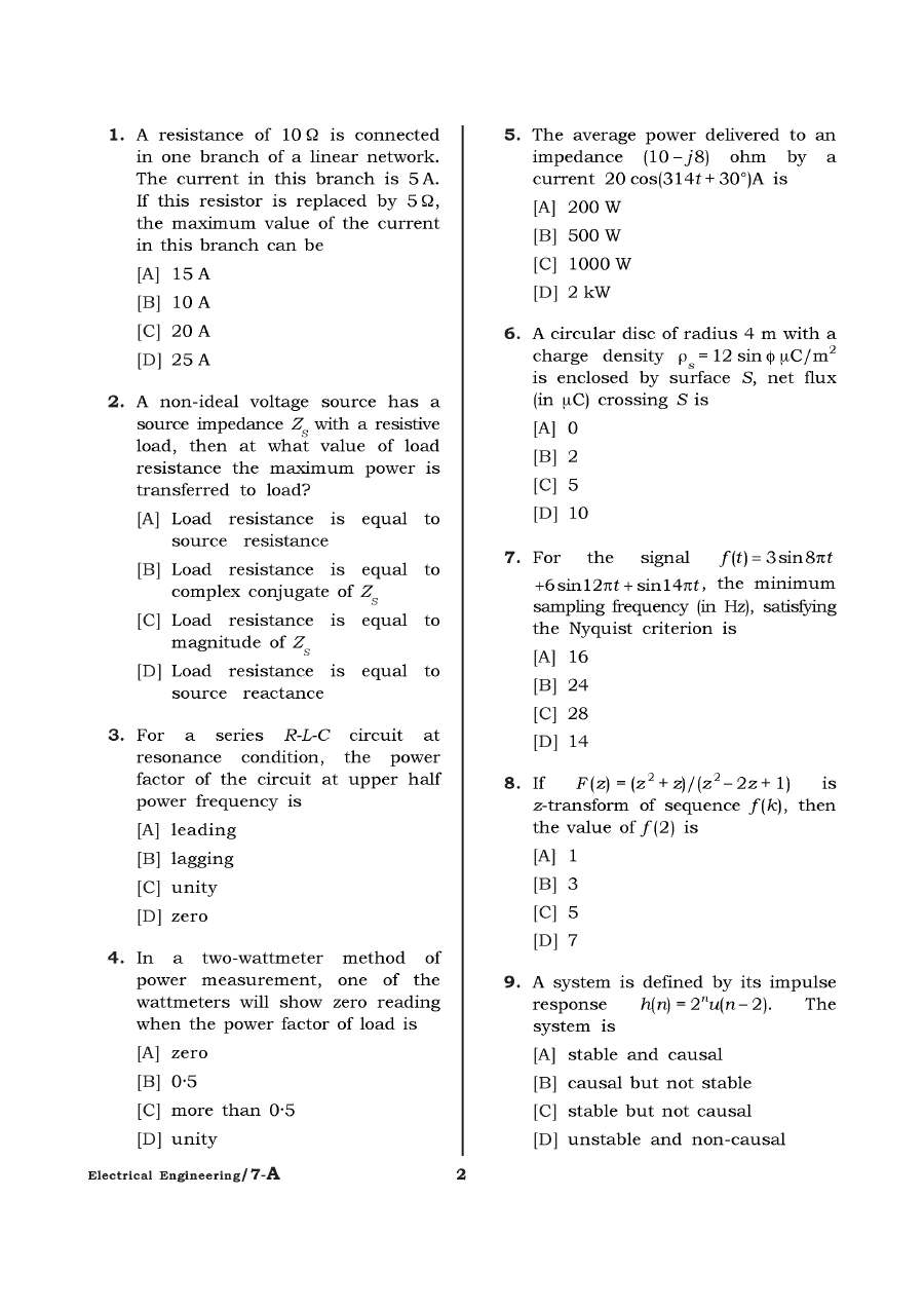 Lecturer in Electrical Engineering (Advt 11/2021) – Haryana 2021 — page 1 instructions scan PDF download