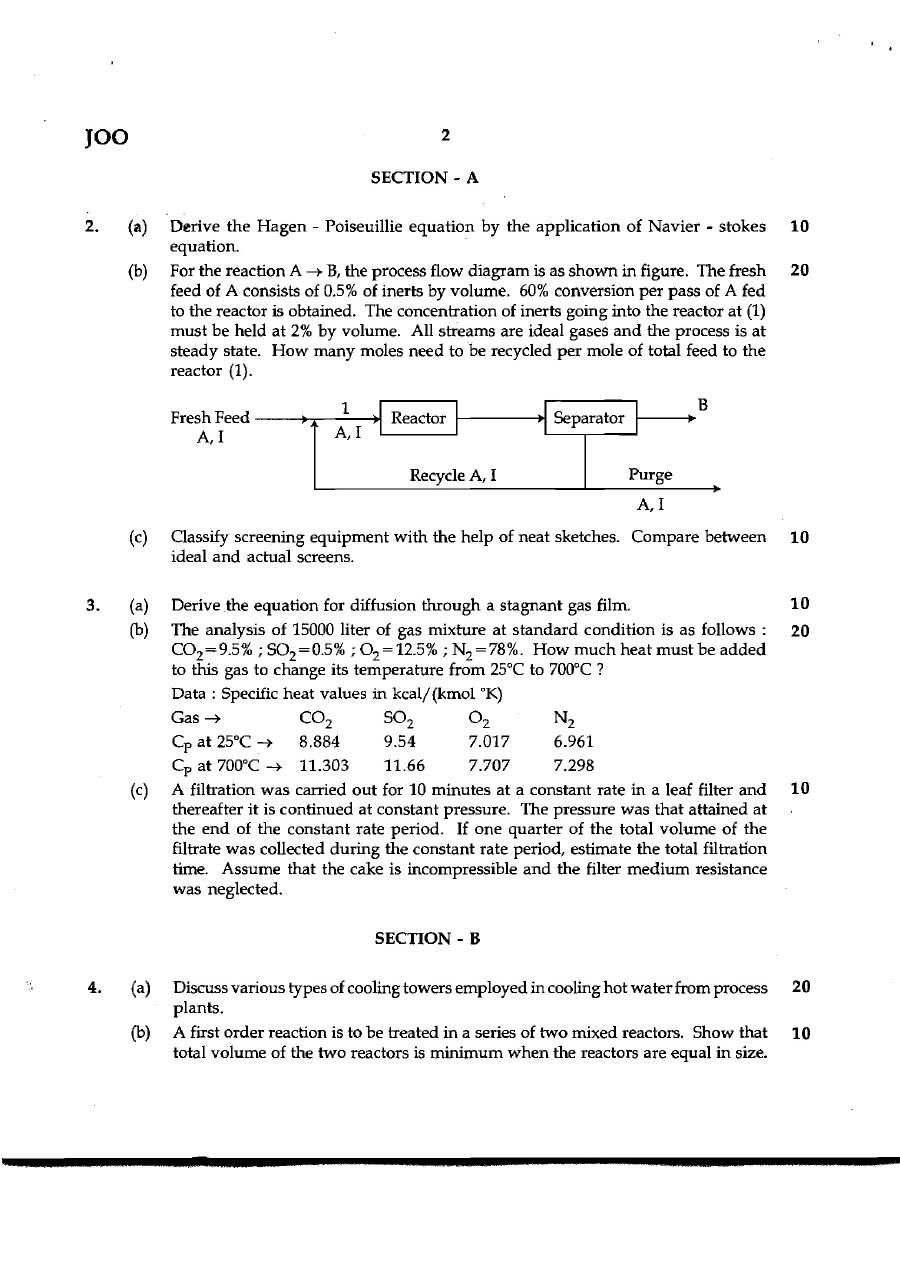 Maharashtra Forest Services 2012 Chemical Eng Optional — page 1 instructions scan PDF download