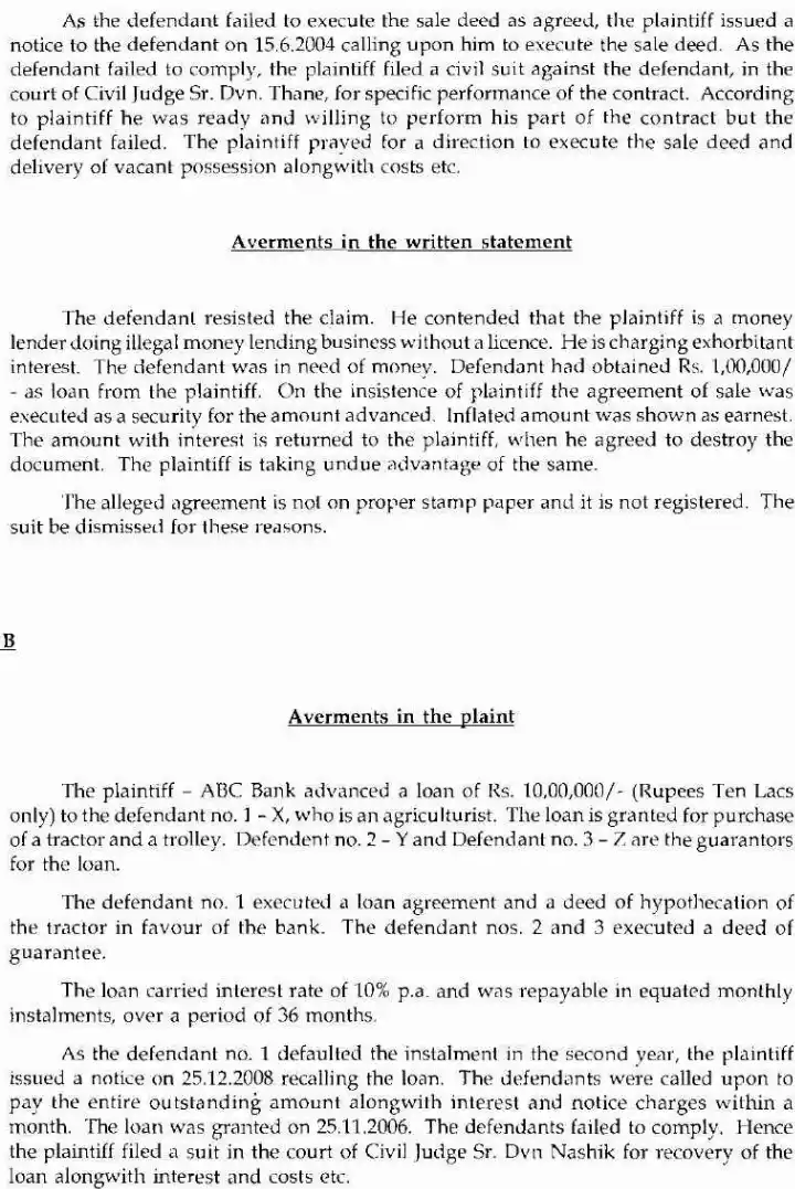 JMFC Main Exam 2008 Paper 1 – Descriptive Questions — page 1 instructions scan PDF download