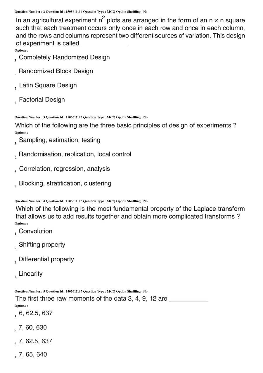 MPSC IT Professor Group A 2026 Question Paper — page 1 instructions scan PDF download