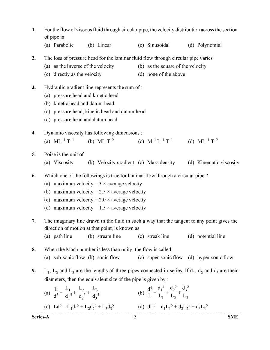 OCR scan of Page 1 showing exam header, timing, maximum marks, and instructions for Mechanical Engineering Paper-II 2025 Uttarakhand UKPSC.