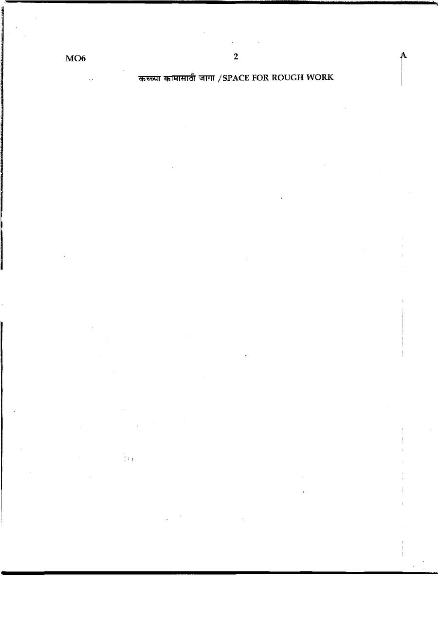 MPSC State Services Main Exam 2015 General Studies III Paper - Previous Year Question Paper — page 1 instructions scan PDF download