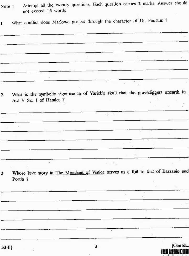 RAS RTS 2012 English Literature Paper-I (Main) question paper page 1 scan, showing RPSC exam header, subject code, marks, time, and evaluator use sections. PDF download.