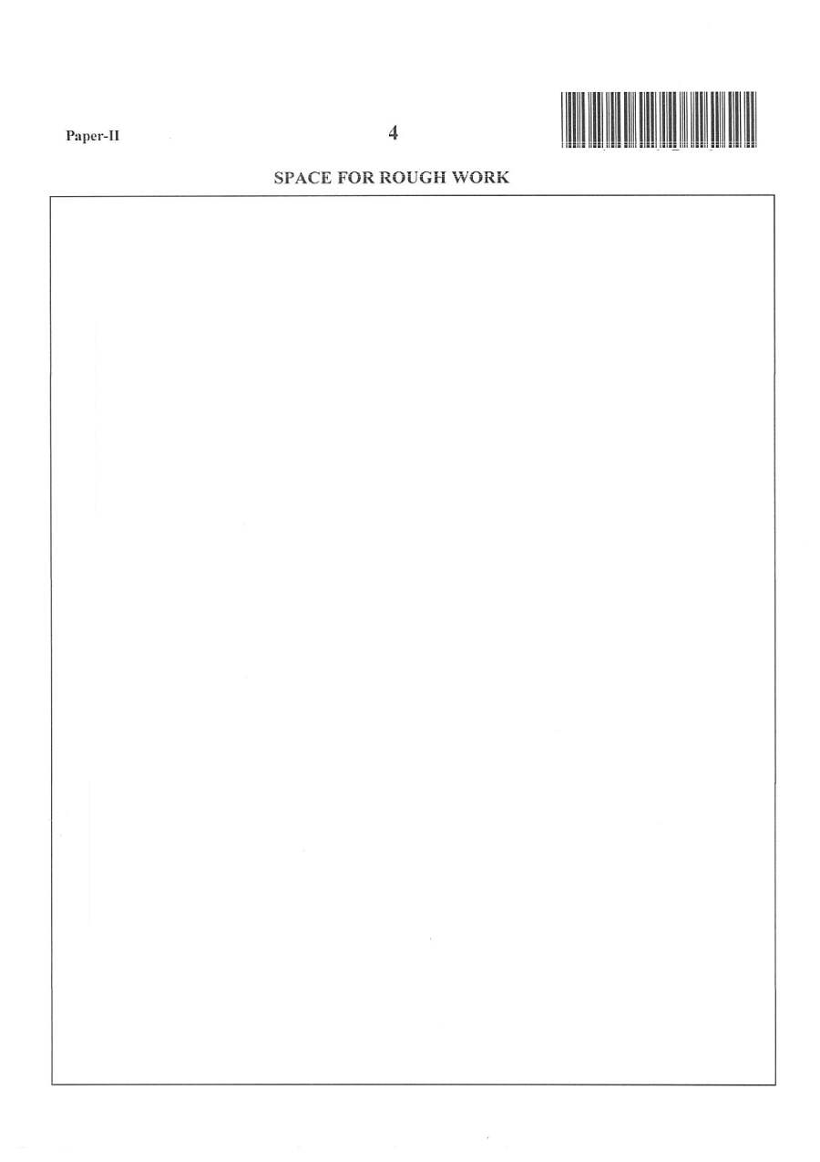 RAS/RTS Mains 2016 Paper-II question paper page 1 instructions scan PDF download. Includes RPSC exam details and general instructions for candidates in Hindi and English.