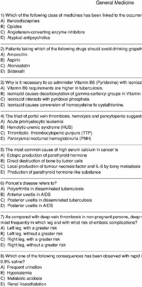 RPSC Asst. Professor 2015 General Medicine question paper page 1 instructions scan PDF download