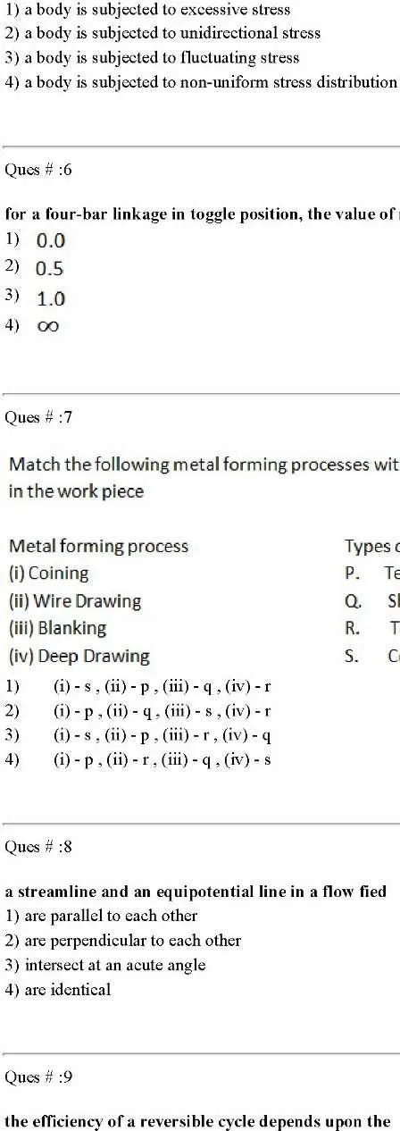 RPSC Inspector Factory & Boiler 2015 question paper page 1 instructions scan PDF download. Rajasthan Public Service Commission exam paper.