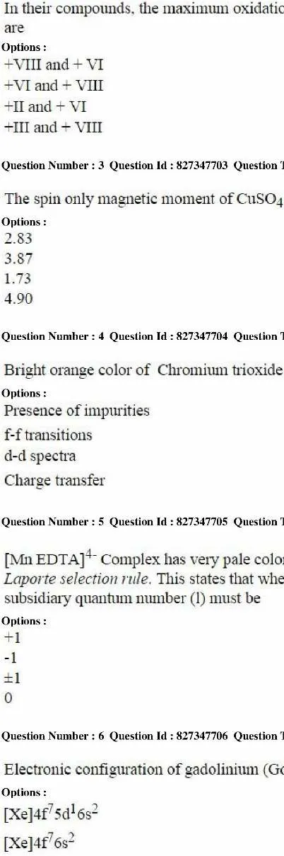 RPSC Lecturer Chemistry Question Paper 2014 page 1 scan, showing exam name, subject, duration, marks, and question details. Download PDF.