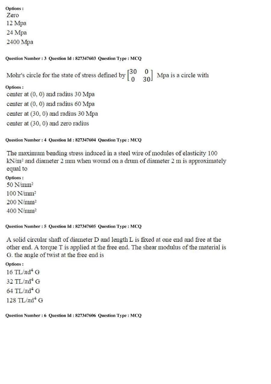 RPSC Lecturer Civil Engineering 2014 question paper page 1 instructions and exam header scan PDF download
