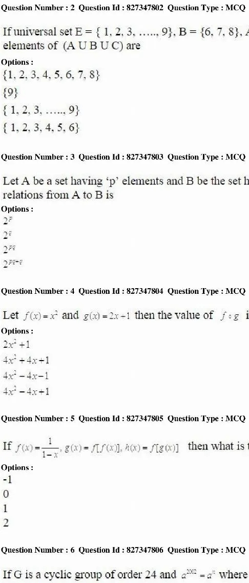 RPSC Lecturer (Tech. Edu.) 2014 Mathematics Master Set question paper page 1 instructions scan PDF download