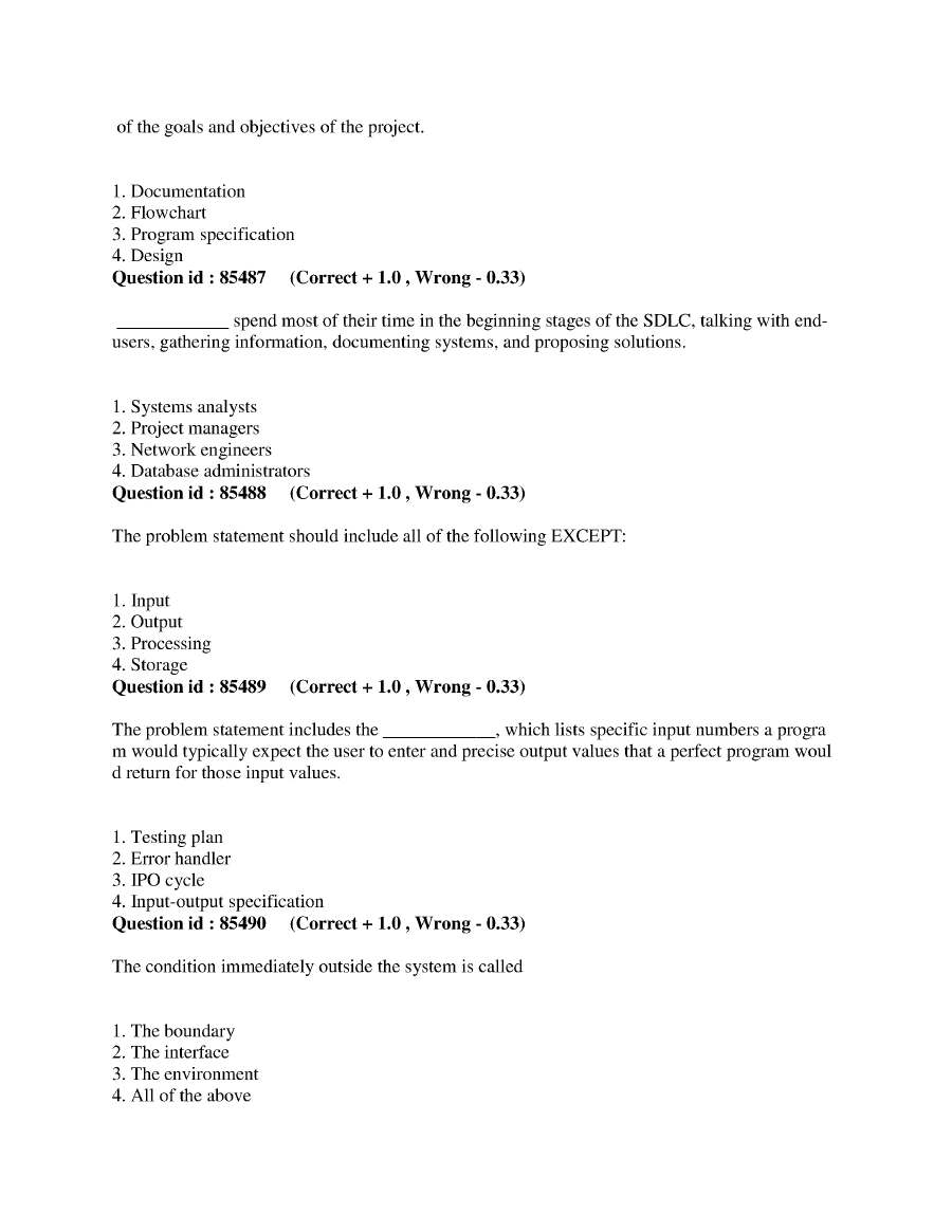 RPSC Programmer II 2011 question paper page 1 instructions scan PDF download for ACP AND PROGRAMMER exam