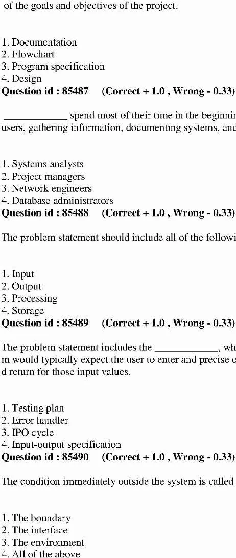 RPSC Programmer II 2011 question paper page 1 instructions scan PDF download for ACP AND PROGRAMMER exam