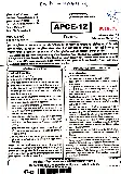 Asst. Prof. (College Education) 2020 Mathematics Paper-I question paper page 1 instructions scan PDF download RPSC