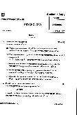 BPSC CCE Psychology question paper page 1 instructions and exam header scan PDF download for Combined Competitive Examinations
