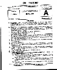 CDS I 2021 English question paper page 1 instructions scan PDF download