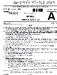 Combined SO (Grade B) LDCE 2023 Paper II Procedure and Practice question paper page 1 instructions scan PDF download