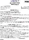 CS (Main) Exam 2021 Agriculture Paper II question paper page 1 instructions scan PDF download