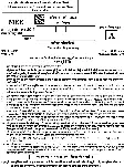UKPSC Mechanical Engineering Question Paper 2024 page 1 instructions scan PDF download for Foreman Instructor Exam