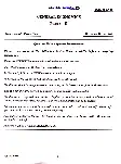 IES ISS 2024 General Economics Paper II question paper page 1 instructions scan PDF download UPSC exam paper