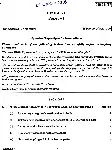 IFS I 2016 Geology Paper I question paper page 1 instructions scan PDF download UPSC