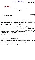 Indian Forest Service Exam 2016 Civil Engineering Paper II question paper page 1 instructions scan PDF download UPSC IFS