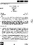 JPSC ACF Main Geology Paper II question paper page 1 instructions and exam header scan PDF download. Includes exam details, marks, time, and instructions in Hindi and English.