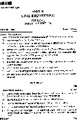 JPSC AE Main Civil Engineering Paper-I question paper page 1 instructions scan PDF download