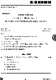 JPSC Forest Range Officer Main Exam 2024 General Hindi English question paper page 1 instructions scan PDF download
