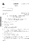 Lecturer in Library Science 2025 Question Paper PDF Download — page 1 instructions scan PDF download
