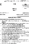Botany Paper I 2025 Maharashtra MS Main — page 1 instructions scan PDF download
