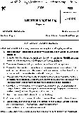 Maharashtra Electrical Eng Paper I 2026 – Question Paper — page 1 instructions scan PDF download