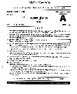 NDA 2021 Mathematics Question Paper (MCQ) – 120 Questions — page 1 instructions scan PDF download