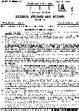 General Studies and Botany Paper-4 MCQ — Teacher Recruitment Examinations — page 1 instructions scan PDF download