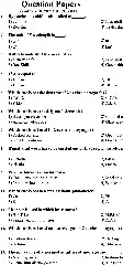 RPSC Chemist 2014 Pharmacy question paper page 1 instructions and exam header scan PDF download