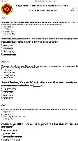 RPSC College Lecturer 2014 Public Administration Paper I question paper page 1 scan PDF download, exam header, instructions