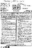 RPSC School Lecturer Maths Paper II 2018 question paper page 1 instructions scan PDF download