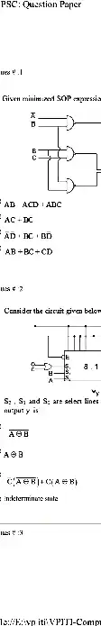 RPSC VPITI Computer Science 2012 question paper page 1 instructions and header scan PDF download