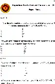 Sr. Teacher Gr II (Spl. Edu.) 2015 Maths question paper page 1 instructions scan PDF download RPSC