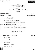 UKPSC Assistant Registrar Exam 2023: Financial Rules and Official Procedure Paper III — page 1 instructions scan PDF download