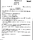 UPSC Combined Geo-Scientist Main 2020 Geology Paper III question paper page 1 instructions scan PDF download