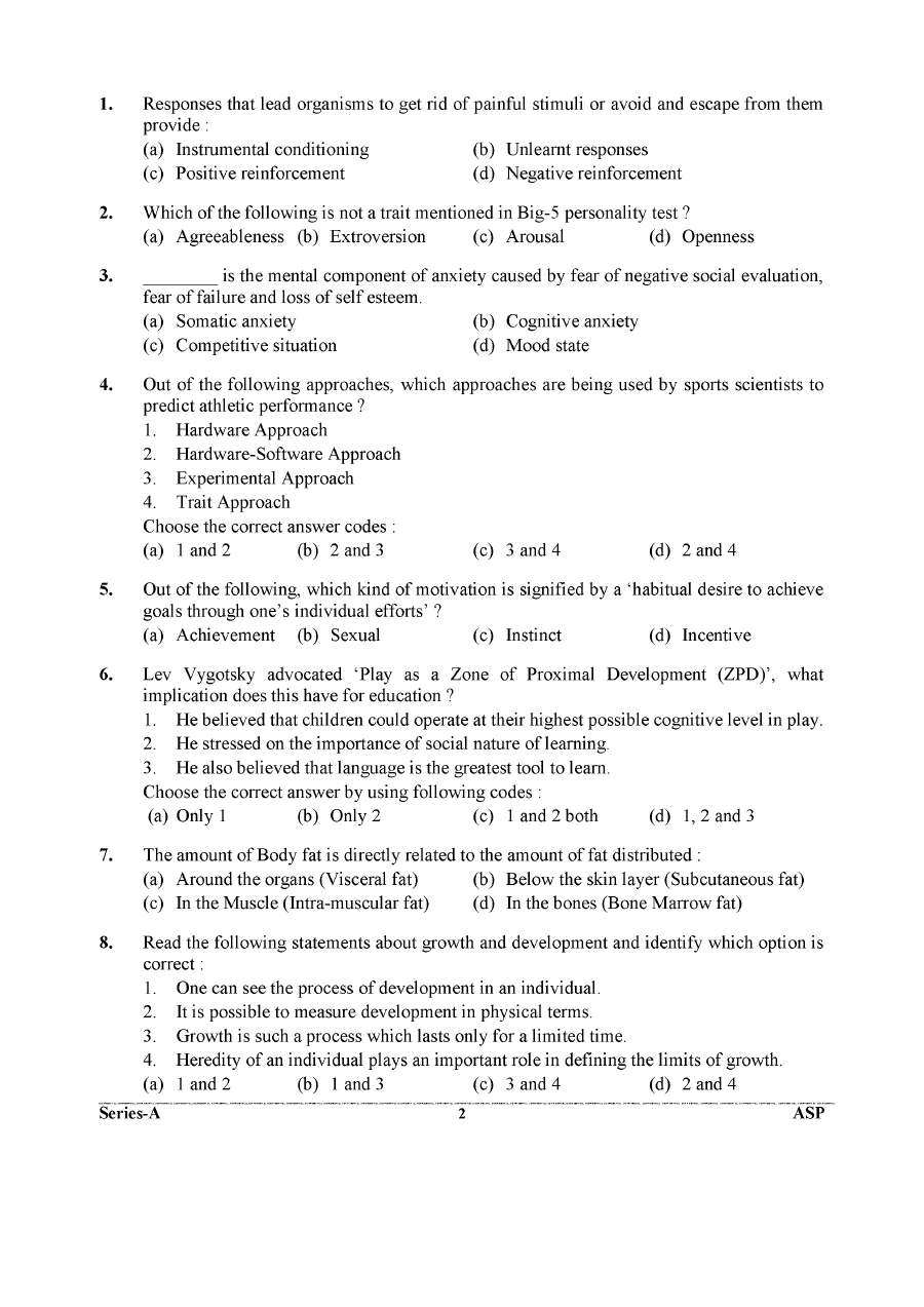 UKPSC District Sports Officer 2025 Games & Sports instruction page image in Hindi and English
