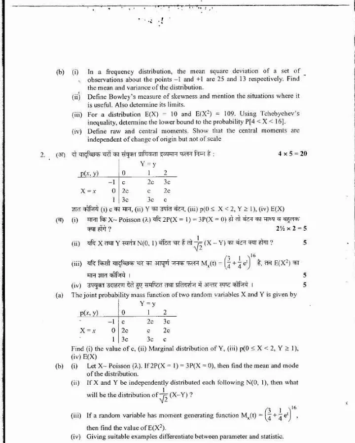 Uttarakhand Public Service Commission (UKPSC) Forest Ranger Officer Exam 2015 UKPSC question paper page 1 instructions scan PDF download