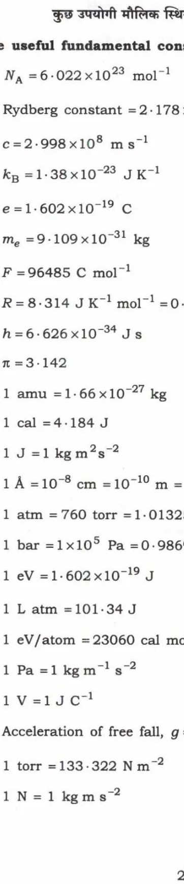UPSC Civil Services Main 2023 Chemistry Paper-I question paper page 1 instructions scan PDF download